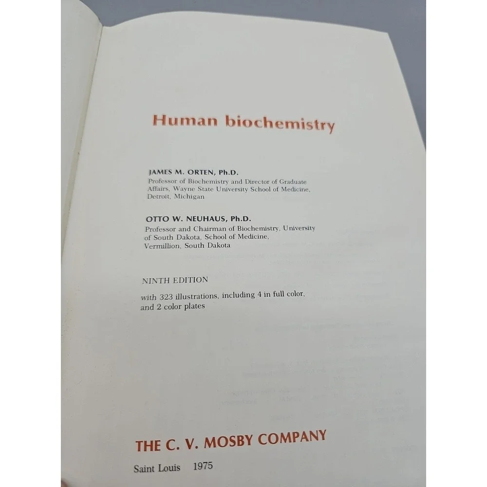 N/A biochemistry 9th